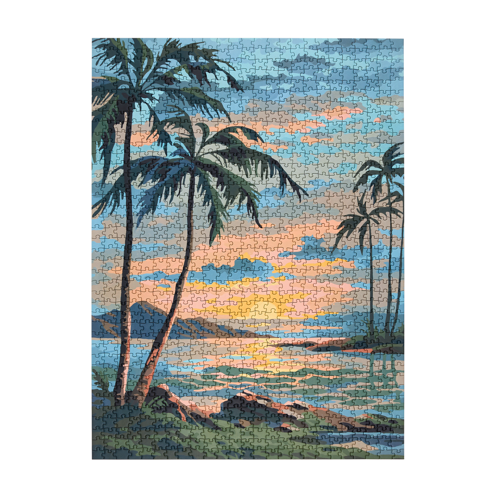 Vintage Paint by Numbers - Tropics