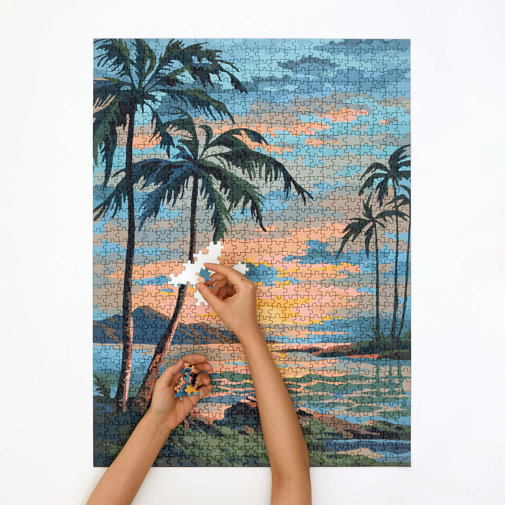 Vintage Paint by Numbers - Tropics